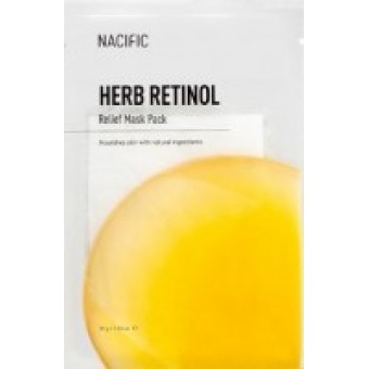 Nacific Herb Retinol Relief Mask Pack - Маска на тканевой основе
